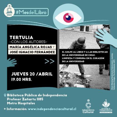 Cuadrado Conversatorio El golpe al libro