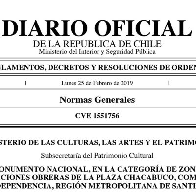 Publicación del Lunes 25 de Febrero de 2019