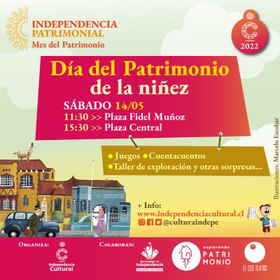 Flyer Patrimonio niñez 2022