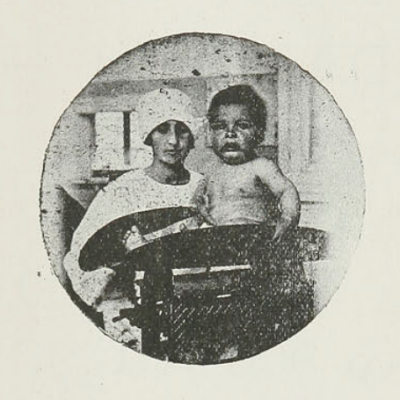 Gota de Leche Daniel Riquelme en “Almanaque del Patronato Nacional de la Infancia.1923” del Patronato Nacional de la Infancia.