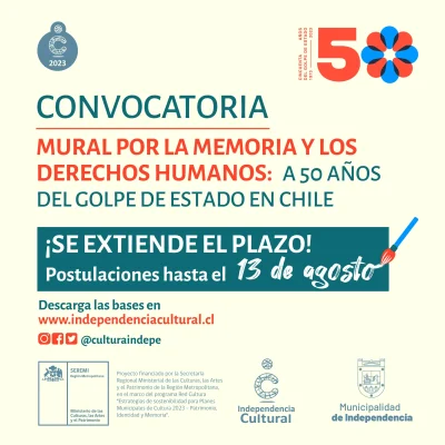 cuadrado Convocatoria mural extendida